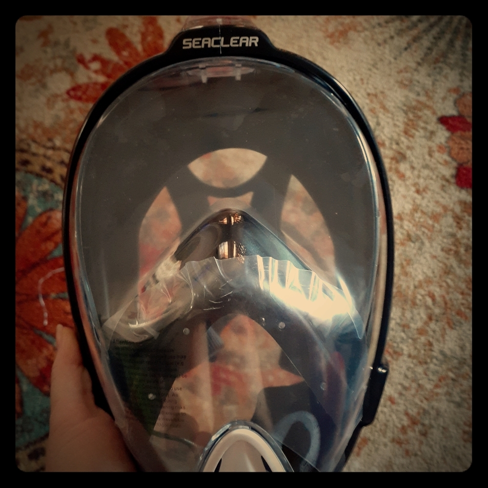 Snorkeling full face mask